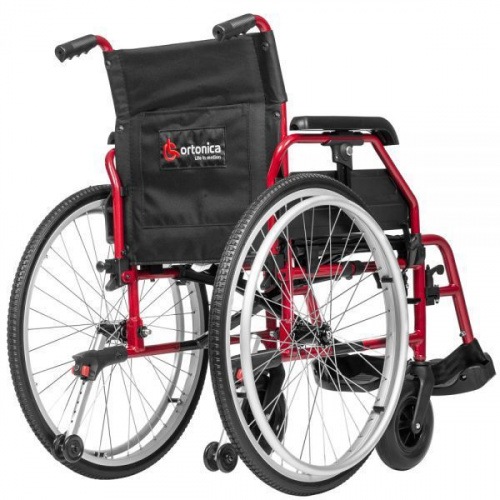 Кресло-коляска Ortonica Base Lite 250 (BASE 190 AL) 17"UU (43см) алюм.рама фото 3