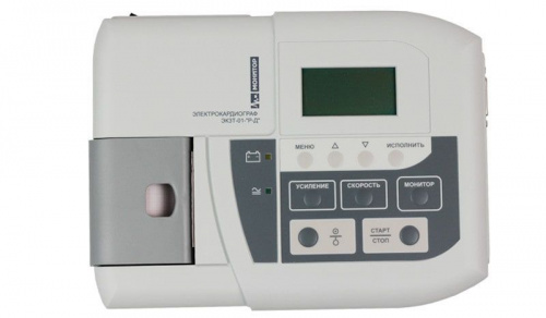 Монитор Электрокардиограф 1-3-канальный мини ЭК 3Т-01-«Р-Д»/2 (T10000) с цветным экраном и бумагой 80 мм фото 2