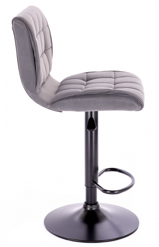 Барный стул Everprof Richy Ткань Серый фото 5