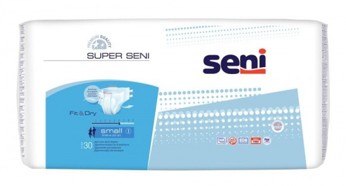 Подгузники для взрослых SUPER SENI Small по 30 шт. (SE-094-SM30-A01)