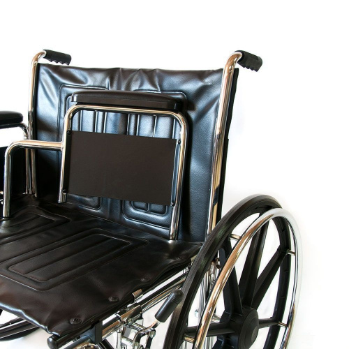Мега Оптим Кресло-коляска механическая 711AE (56см) (кож.зам) колеса литые фото 5