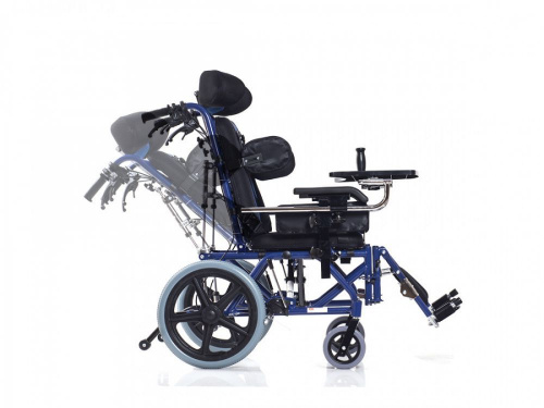 Кресло-коляска для детей с ДЦП Ortonica Olvia 20 (Olvia 300 new) 15" PU (38 см), со столиком фото 8