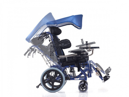 Кресло-коляска детское Ortonica Olvia 20 PU (с капюшоном) 38 см фото 18