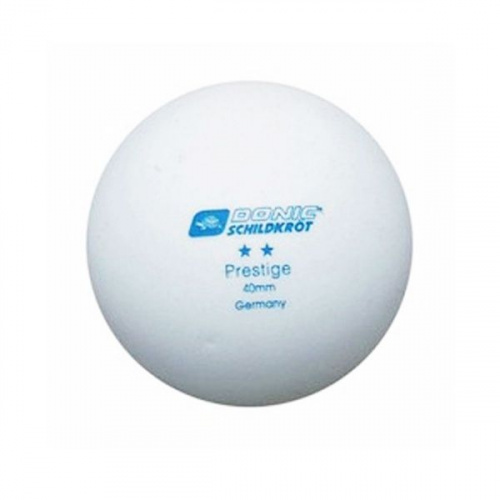 Мячики для настольного тенниса Donic Prestige 2, 6 штук, белые фото 2