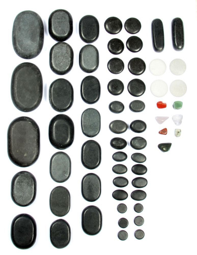 Набор базальтовых камней в коробке Мед-Мос НК-3Б 60 шт. фото 3