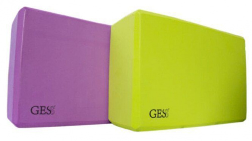 Набор блоков для йоги Eva Set (2 опорных блока) GESS-093