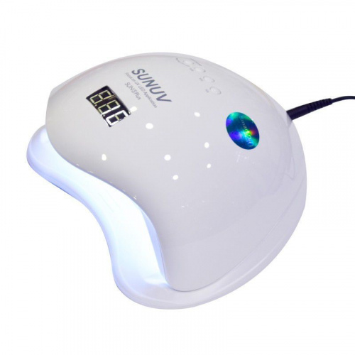 Гибридная лампа для сушки ногтей УФ LED SUNUV SUN5 Plus с информативным дисплеем