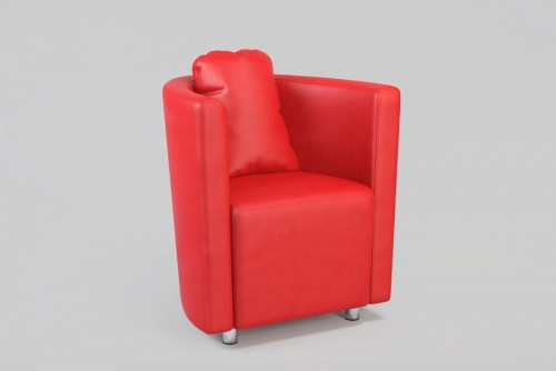 Кресло для ожидания Manzano Rumba (красный)