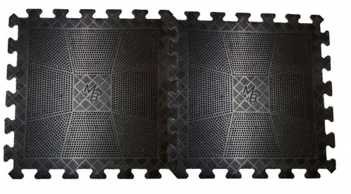 Коврик резиновый черный 400х400, толщина 12мм фото 2