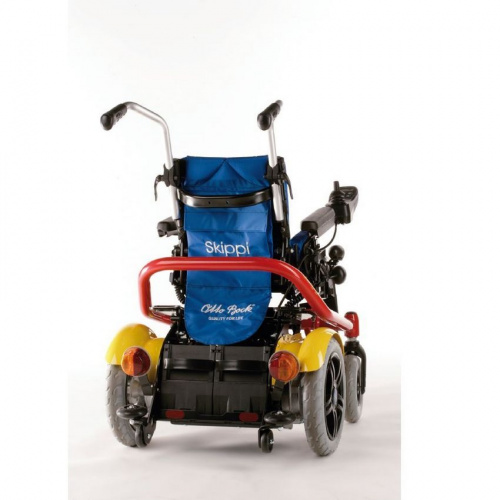 Кресло-коляска Отто Бокк Skippy с электроприводом (30 см,красный) фото 34