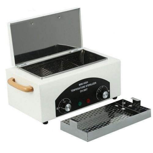 Стерилизатор сухожаровой для маникюрных инструментов Sanitizing Box CH-360T фото 3