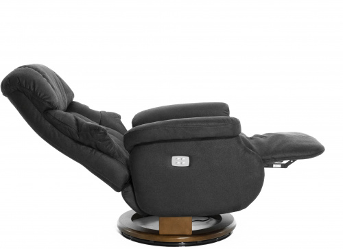 Кресло Relax Lux Electro S16099RWB_ НУБУК( Charcoal16 / 029WALNUT) фото 8