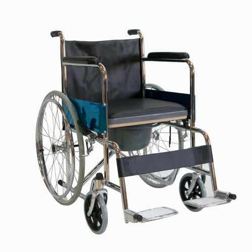 Кресло-коляска Оптим FS681-45 с санит. (ширина сиденья 43 см)