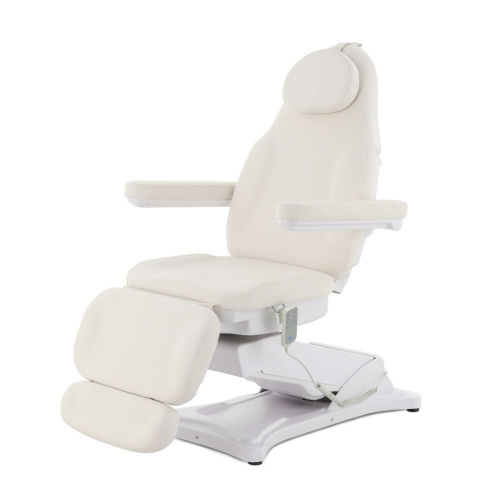 Косметологическое кресло электрическое 3 мотора Med-Mos ММКК-3 КО-177DP-03 с ножн. педалью и пульто