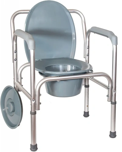 Кресло-туалет Amrus AMCB6804 облегчённое со спинкой (AMCB93)