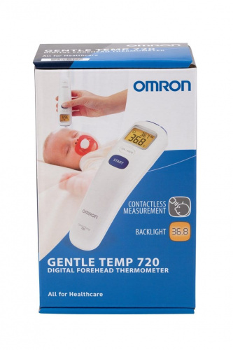 Термометр инфракрасный бесконтактный OMRON Gentle Temp 720 (MC-720-E) фото 7