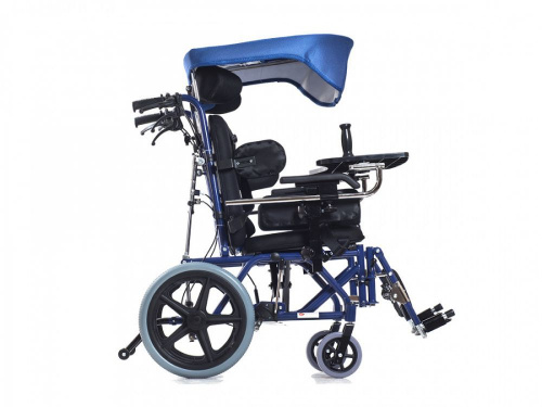 Кресло-коляска детское Ortonica Olvia 20 UU с капюшоном 38 см фото 3