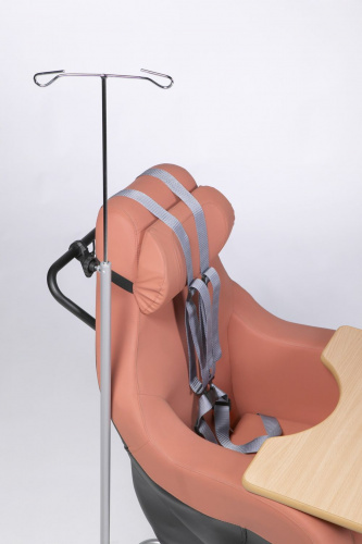 Кресло-коляска Vermeiren Coraille XXL (Vermeiren NV, Бельгия) (цвет оранжевый) фото 4