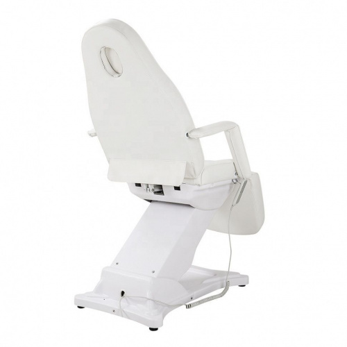 Косметологическое кресло электрическое 3 мотора Med-Mos ММКК-3 КО-176DP цвет кремовый фото 5