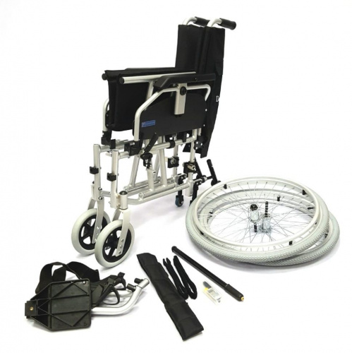 Кресло-коляска Титан LY-710-065A (43см) колеса литые фото 7