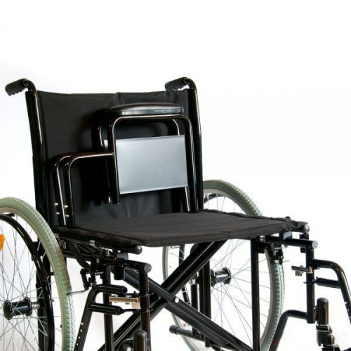 Кресло-коляска механическая 711AE (61см) (ткань) колеса пневмо фото 5