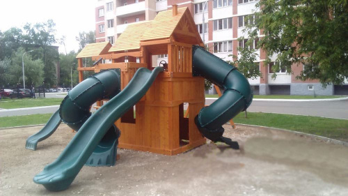 Детская деревянная площадка IgraGrad Premium Великан 4 (макси) фото 5