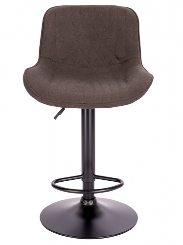 Барный стул Everprof Grace Black Ткань Темно-коричневый фото 5
