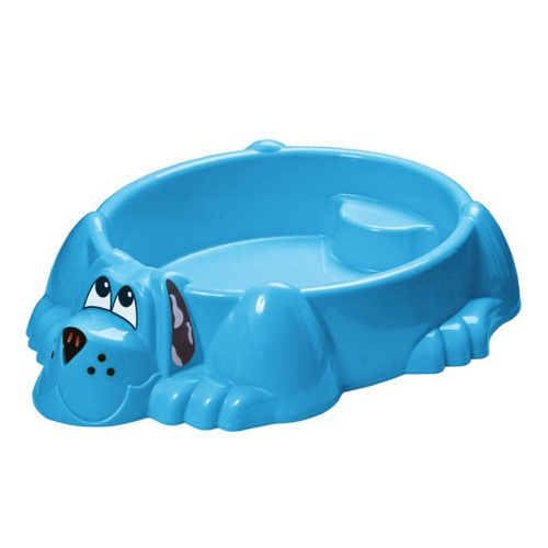 Детская пластиковая песочница мини-бассейн "Собачка" PalPlay 373 (голубой)